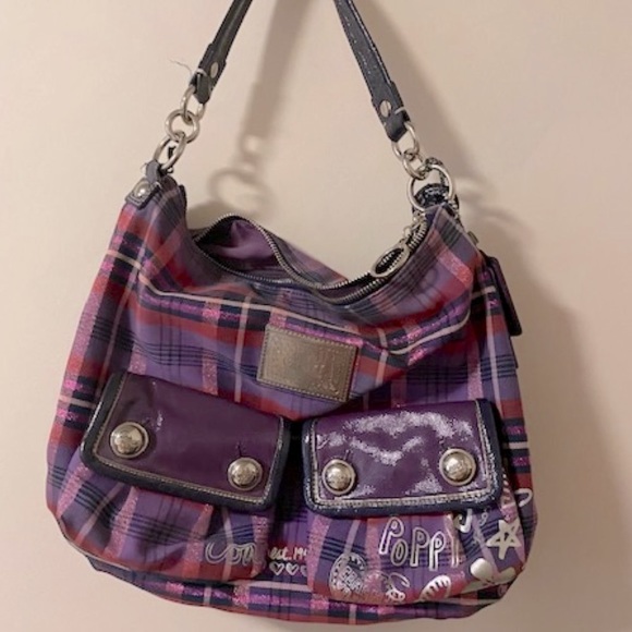 Coach Handbags - ❤️HOST PICK ❤️ Purple Coach Poppy Bag H1026-16120
